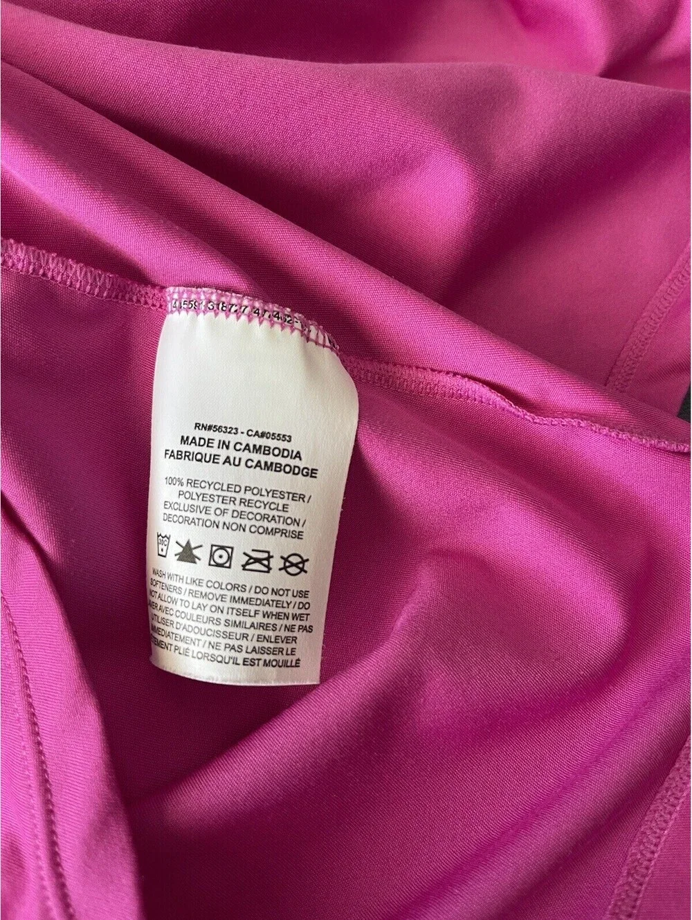 NIKE Tank Top Womens M Pink T Strap Racerback Logo Dri-Fit Athletic Running